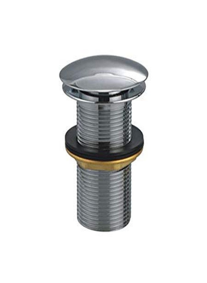 Bath Guru 3 Inch Stainless Steel Pop up Waste Coupling for Bathroom Basin Drain Stopper Chrome Plated - Image 2